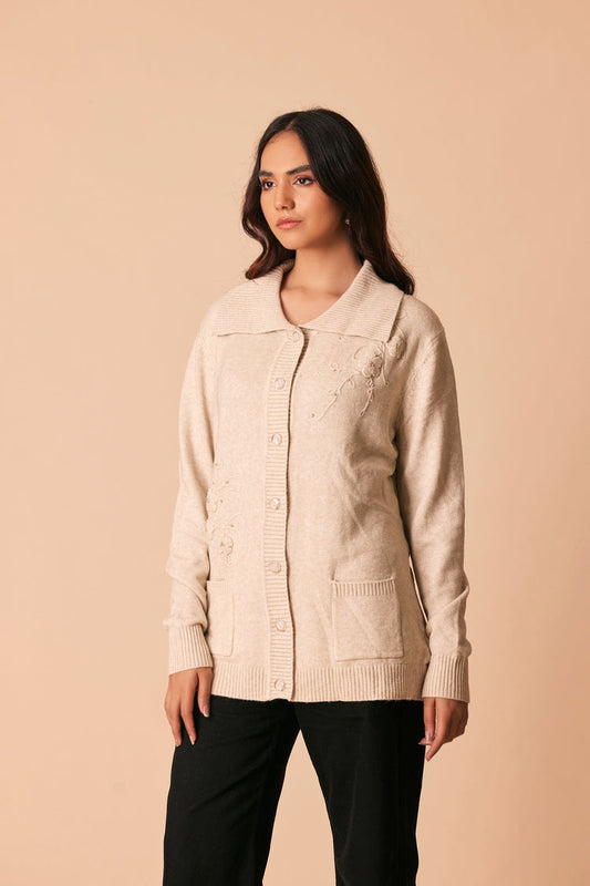 Ellena - V-Neck Cardigan Sweater