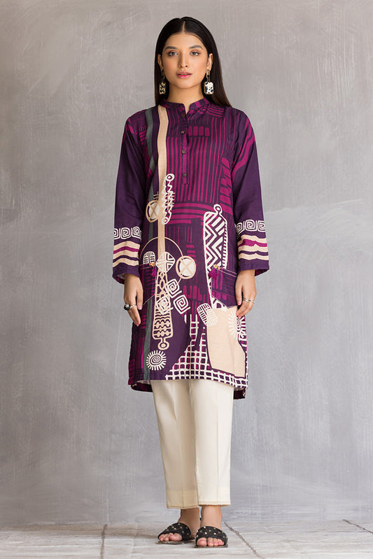 Ellena - 1-PC Stitched Khaddar Kurti
