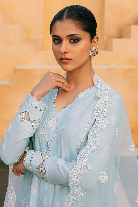 Picture of Exclusive Pret Collection - Saffron Sea - Available at Raja Sahib