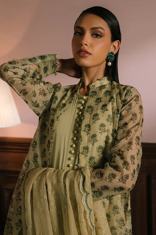 Picture of <!--ge-->Cross Stitch - Wedding Festive Unstitched Collection - Gleaming Gold - Available at Raja Sahib