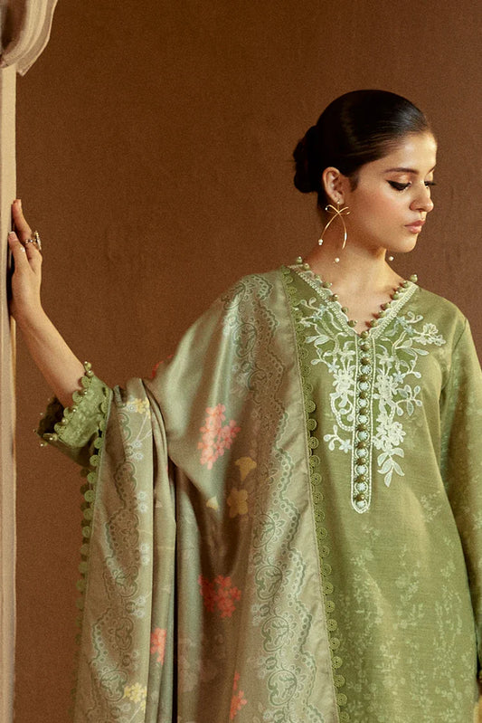 Picture of <!--fr-->Cross Stitch - Winter Unstitched Collection 2024 - Winter Tale - Available at Raja Sahib