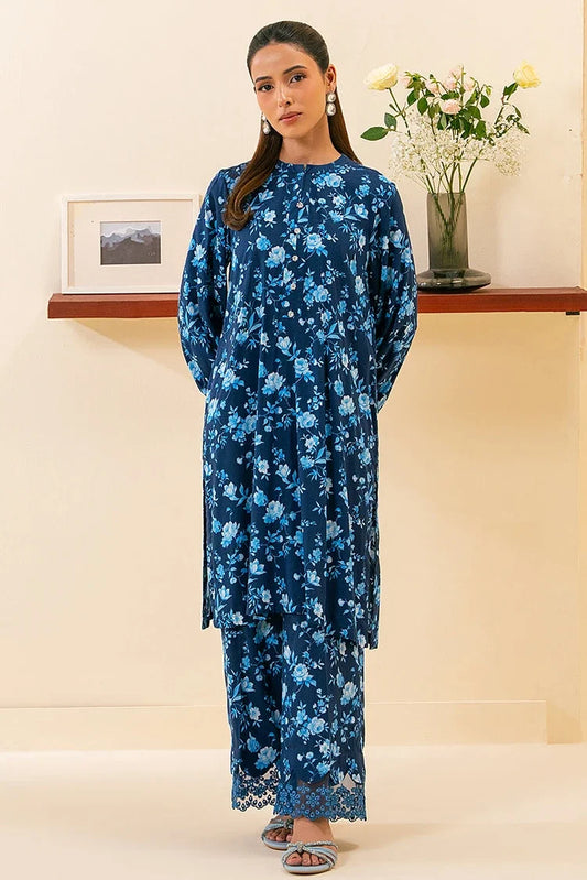 Cross Stitch - Cobalt Blue - 2 Piece