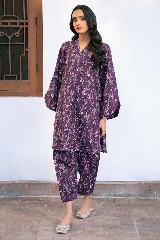 Cross Stitch - Frosted Plum - 2 Piece
