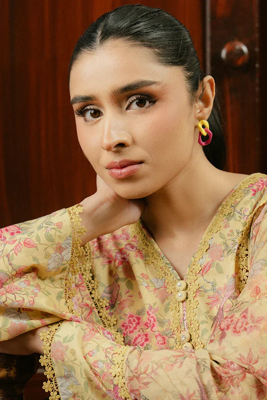 Picture of <!--cp-->Cross Stitch - Prints Daily Lawn Collection - Verdant Gloom - Available at Raja Sahib