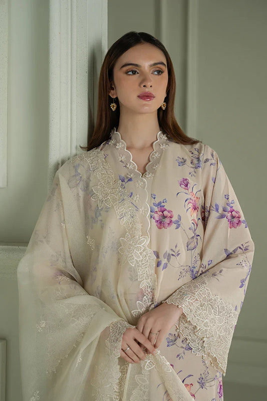 Picture of Cross Stitch - Mahiri Unstitched Embroidered Collection - Blooming Sand - Available at Raja Sahib