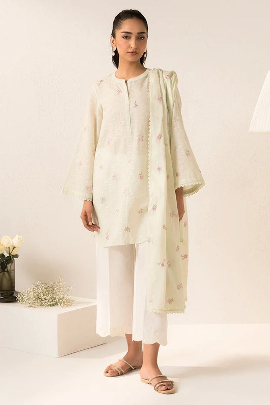 Cross Stitch - Pstachio Pearl - 2 Piece