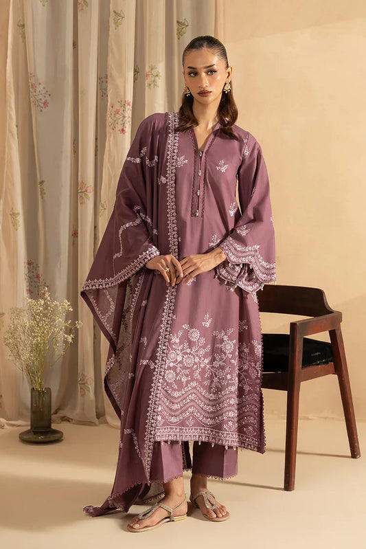 Picture of <!--f-->Cross Stitch - Mahiri Unstitched Embroidered Collection Vol 5 - Subtle Bloom - Available at Raja Sahib