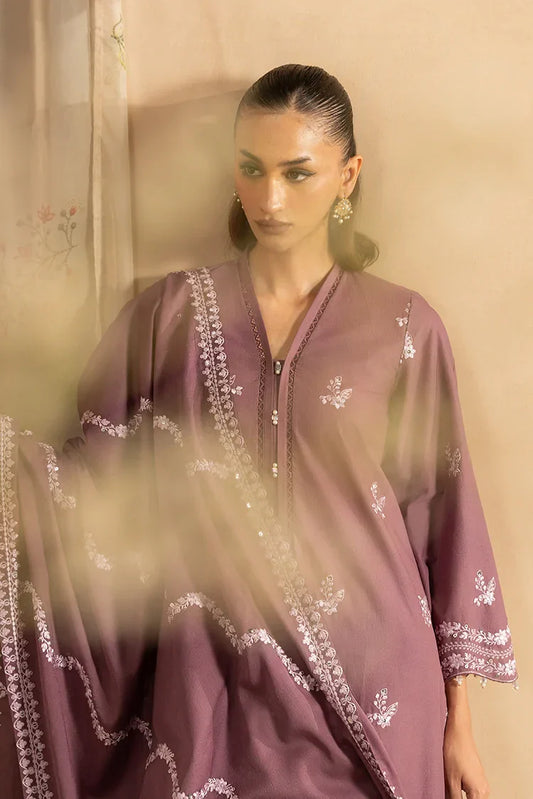 Picture of <!--f-->Cross Stitch - Mahiri Unstitched Embroidered Collection Vol 5 - Subtle Bloom - Available at Raja Sahib