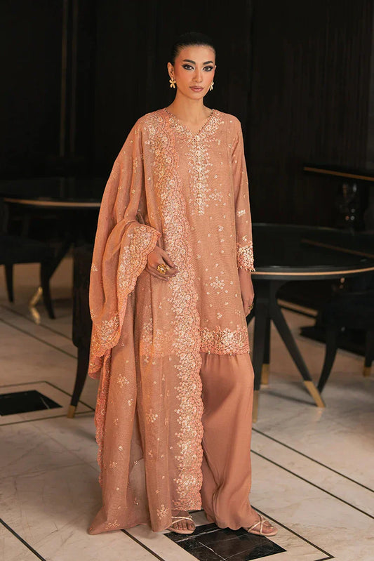 Picture of Cross Stitch - Embroidered Chiffon Edit Vol 1 - Rustic Dew - Available at Raja Sahib