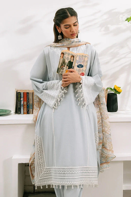 Picture of Cross Stitch - The Monsoon Edit - Blue Illusion - Available at Raja Sahib