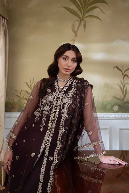 Cross Stitch - Unstitched Wedding Collection - Plum Rouge