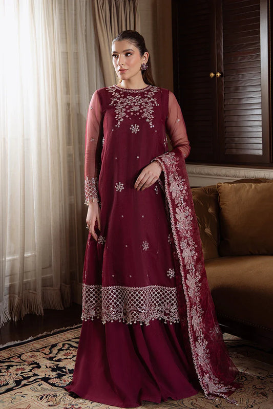 Cross Stitch - Unstitched Wedding Collection - Berry Blush