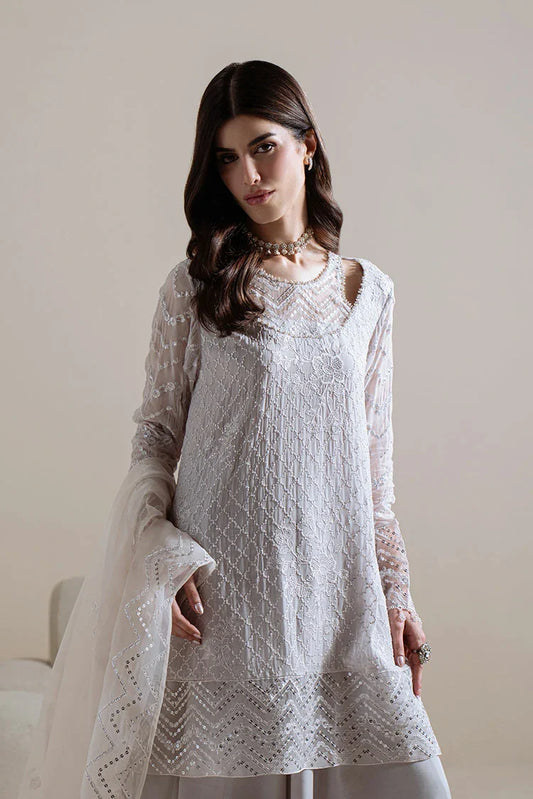 Cross Stitch - Unstitched Chiffon Edit Vol 1 - Moonlit Mist