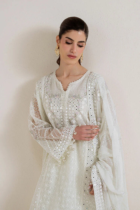 Cross Stitch - Unstitched Chiffon Edit Vol 1 - Pearl Mirage