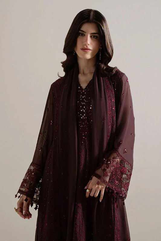 Cross Stitch - Unstitched Chiffon Edit Vol 1 - Velvet Dusk