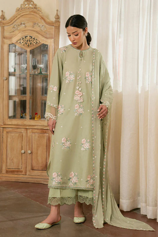 Cross Stitch - Embroidered Lawn Edit Vol 1 - Floral Hush