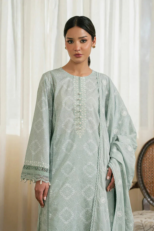 Cross Stitch - Embroidered Lawn Edit Vol 1 - Sage Reverie