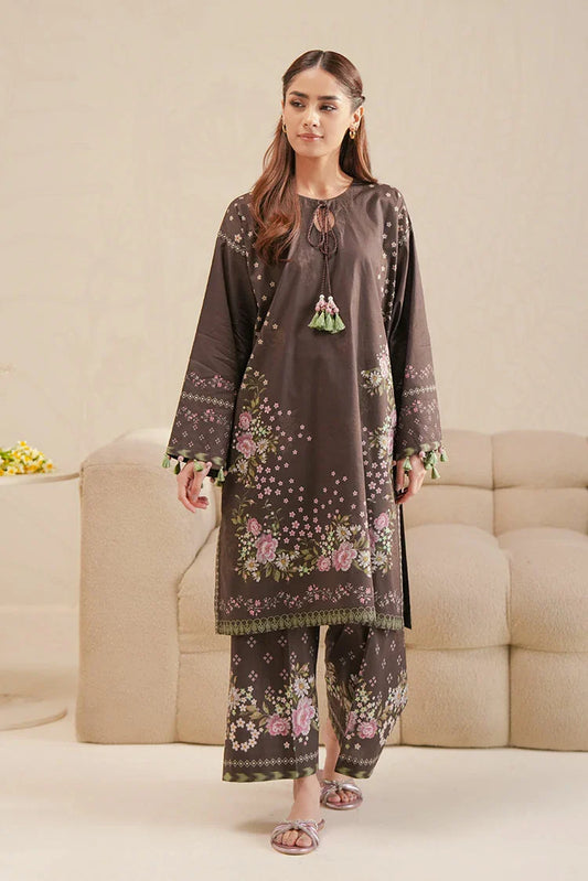 Cross Stitch - Daily Unstitched Lawn - Enchanted Flora