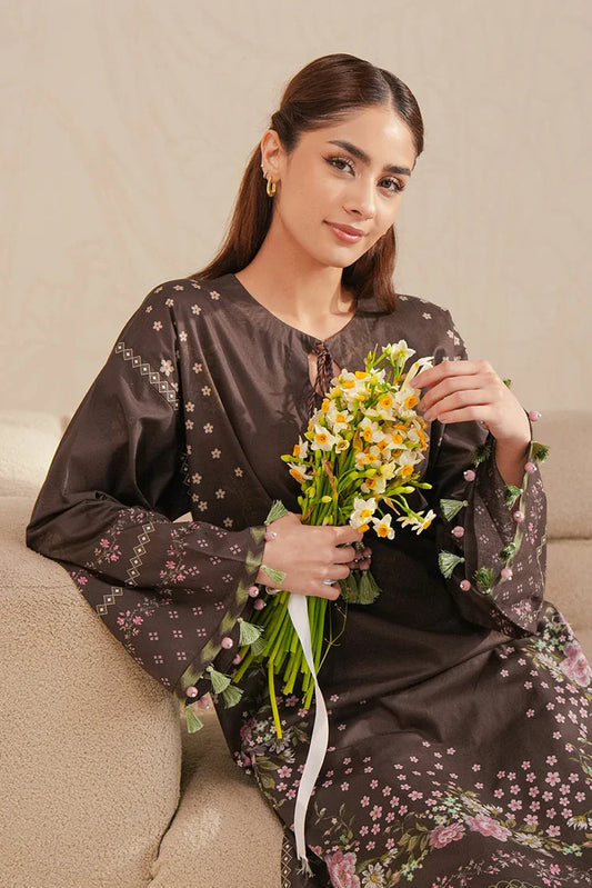 Cross Stitch - Daily Unstitched Lawn - Enchanted Flora
