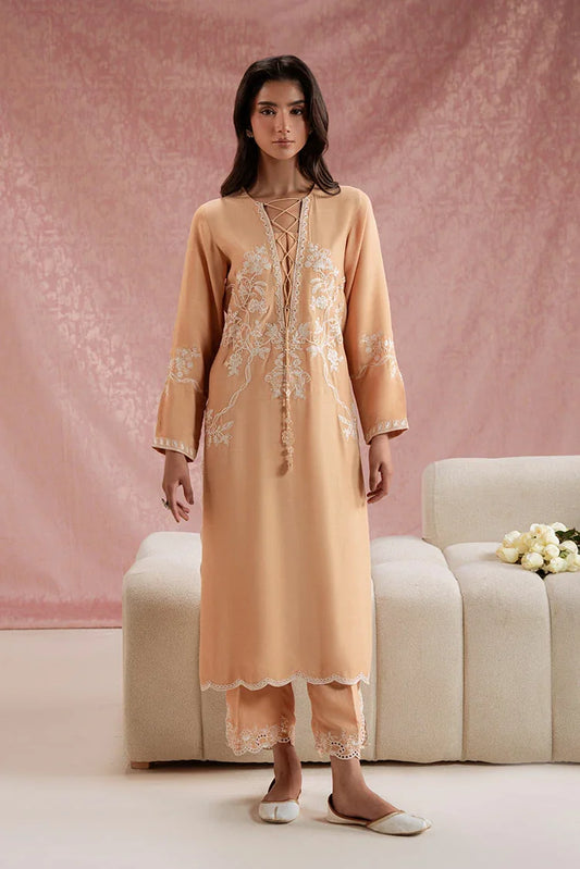 Cross Stitch - Amber Glow - 2 Piece - Shirt & Trouser