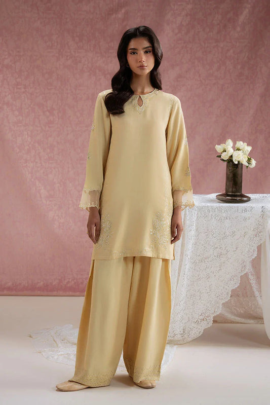 Cross Stitch - Earth Linen - 2 Piece - Shirt & Trouser