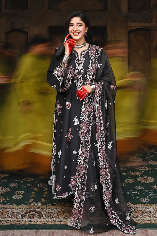 Cross Stitch - Unstitched Premium Eid Lawn - Orchard Dune