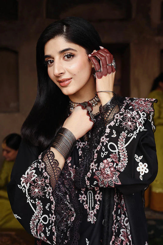 Cross Stitch - Unstitched Premium Eid Lawn - Orchard Dune