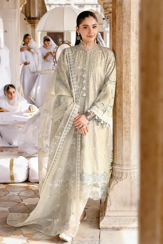Cross Stitch - Unstitched Premium Eid Lawn - Summer Breeze