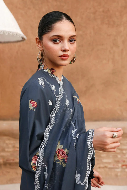Cross Stitch - Unstitched Premium Eid Lawn - Verdent Tapestry
