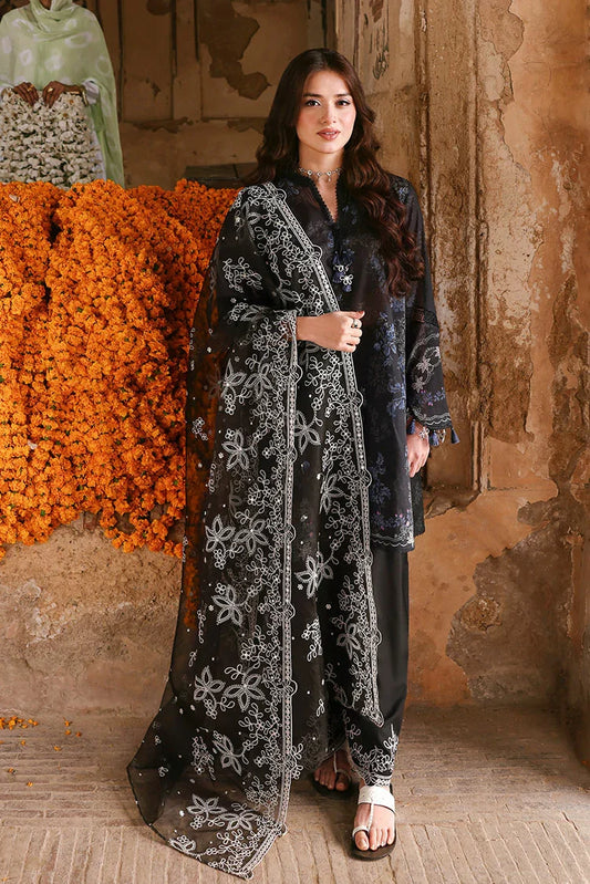 Cross Stitch - Unstitched Premium Eid Lawn - Noir Essence