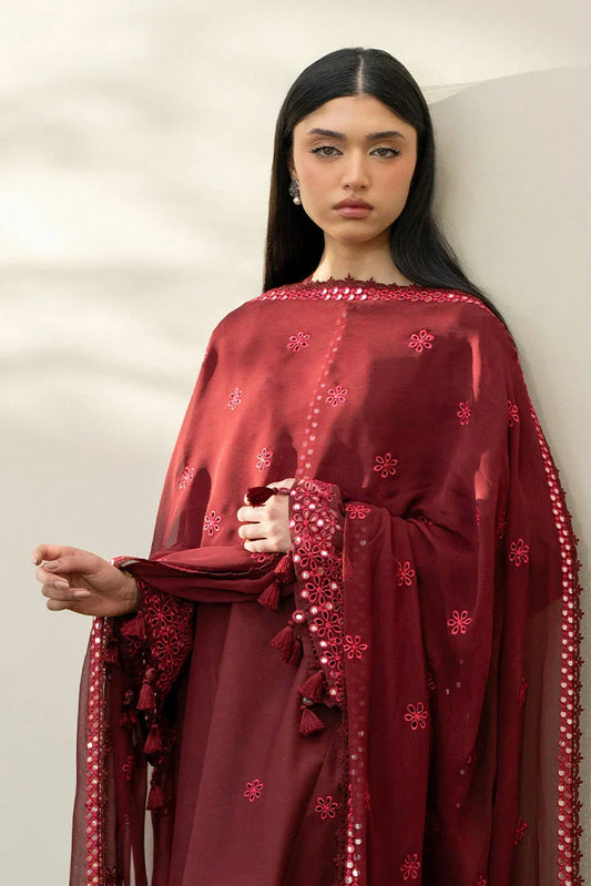 Cross Stitch - Mahiri Unstitched Collection Vol 2 - Windsor Red