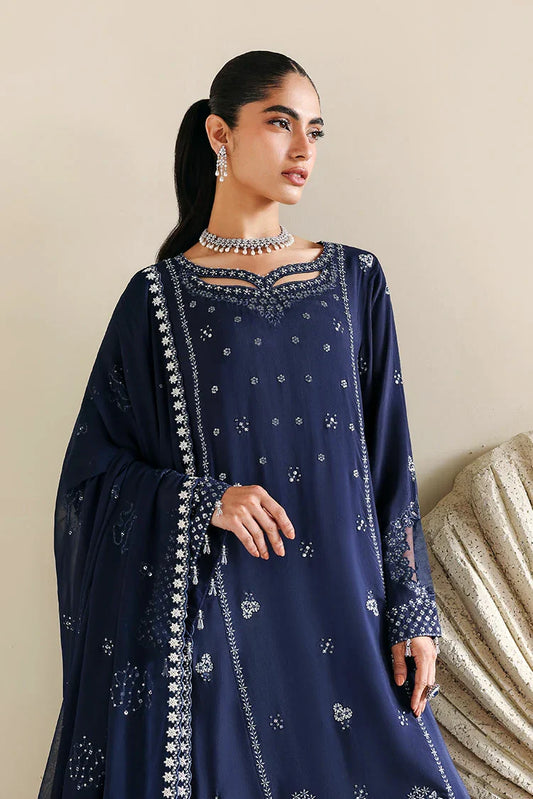 Cross Stitch - Embroidered Chiffon Edit Vol 2 - Indigo Muse