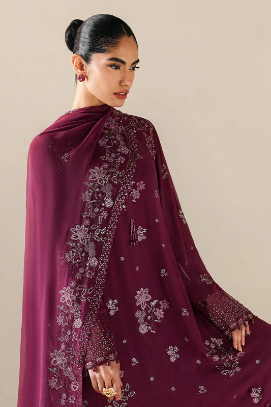 Cross Stitch - Embroidered Chiffon Edit Vol 2 - Ruby Garnet