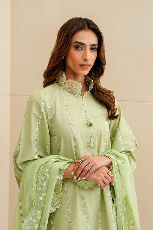 Cross Stitch - Chikankari Edit Vol 2 - Sage Silk
