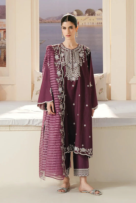 Cross Stitch - Embroidered Lawn Edit Vol 3 - Berry Mist