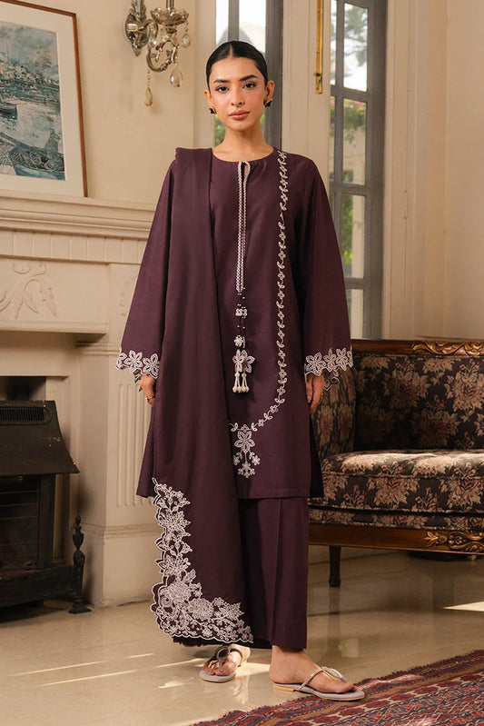 Cross Stitch - Royal Prune - 2 Piece