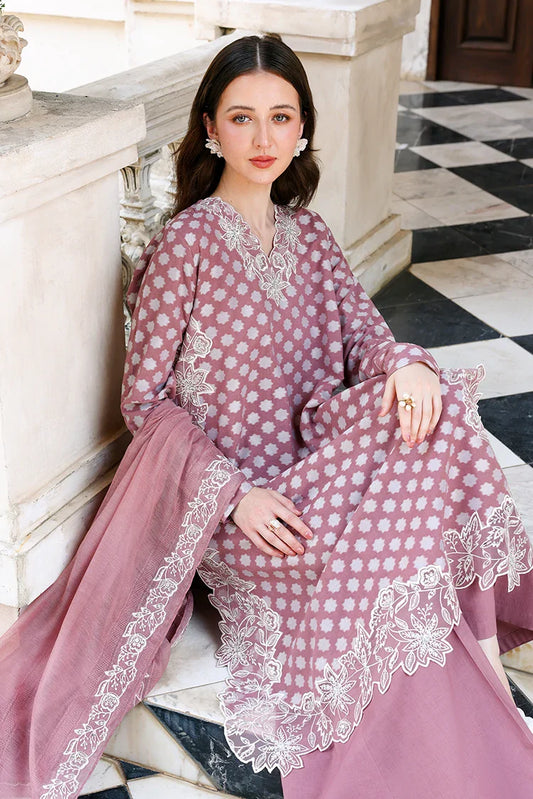 Cross Stitch - Embroidered Lawn Edit Vol 2 - Ash Rose