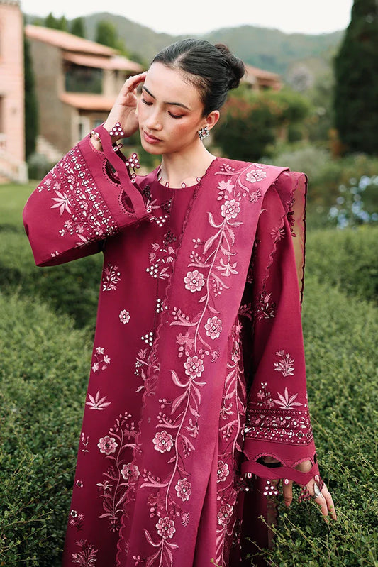 Cross Stitch - Embroidered Lawn Edit Vol 2 - Crimson Royale