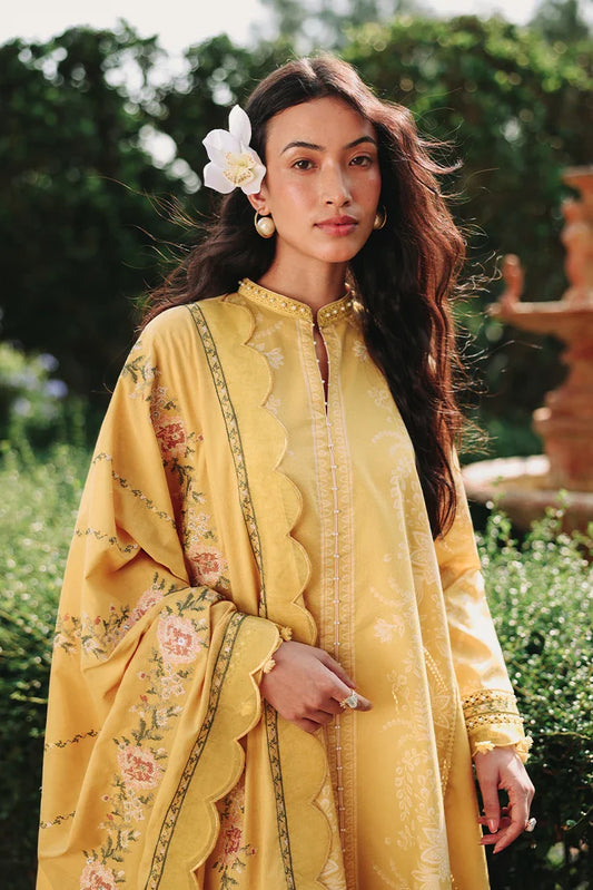 Cross Stitch - Embroidered Lawn Edit Vol 2 - Petal Drapes