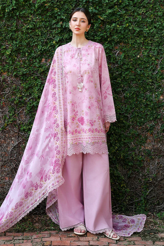 Cross Stitch - Embroidered Lawn Edit Vol 2 - Spring Lilac