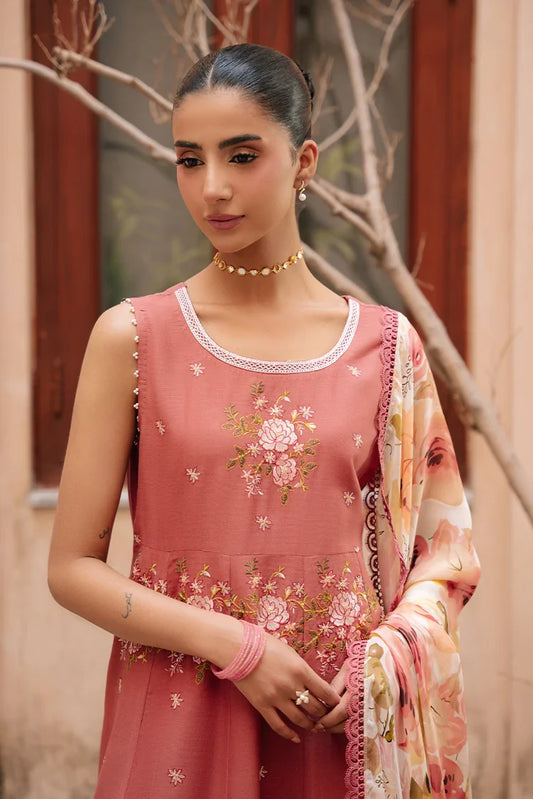 Cross Stitch - Embroidered Lawn Edit Vol 4 - Roseate Whisper