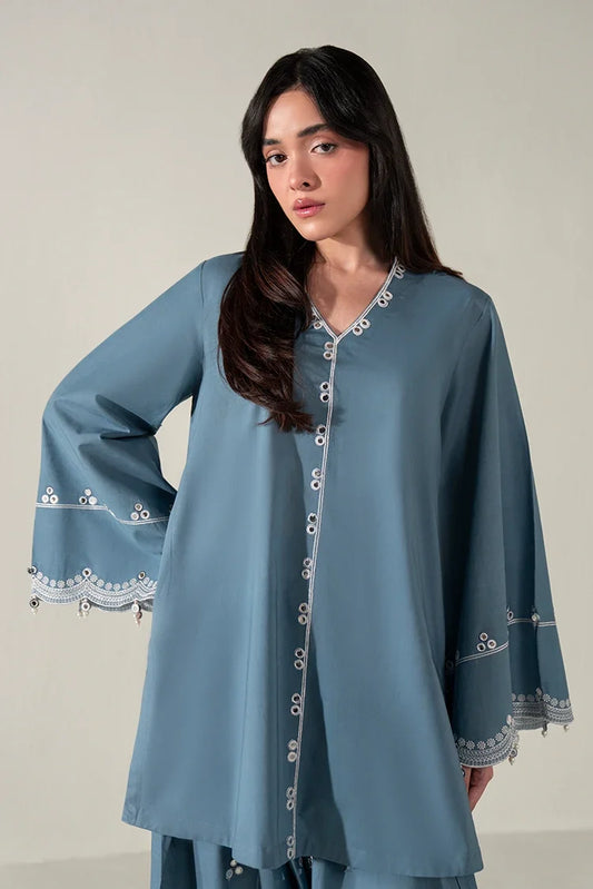 Cross Stitch - Aurelian Blue - 2 Piece