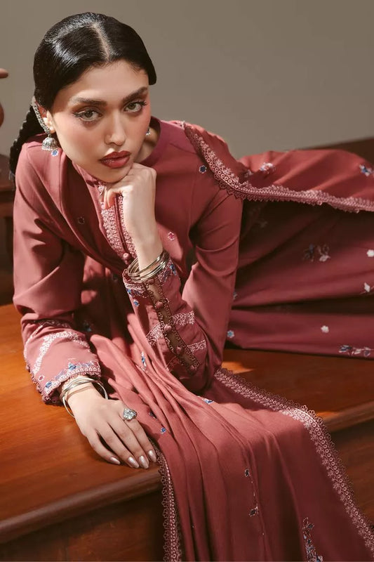 Cross Stitch - Amber Tapestry Khaddar Embroidered Suit - 3 Piece