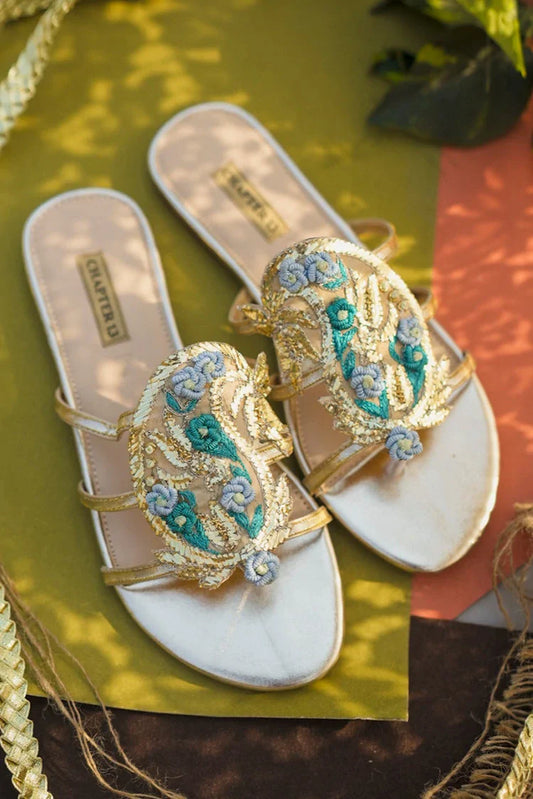 Chapter 13 - Chappals - Mehfil Patta - Golden