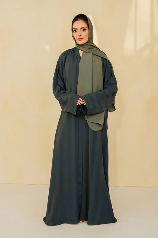 Divinely Crafted - Nahar Abaya - Buttoned Up
