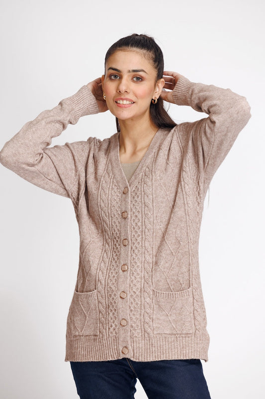 Ellena - V-Neck Cardigan Sweater