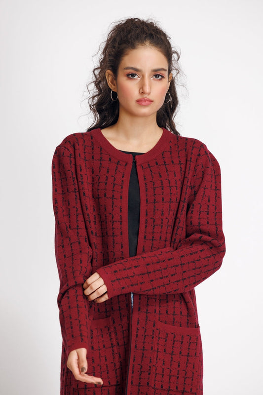 Ellena - Round Neck Cardigan Sweater