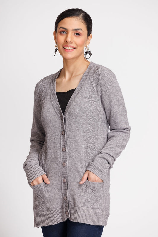 Ellena - V-Neck Cardigan Sweater