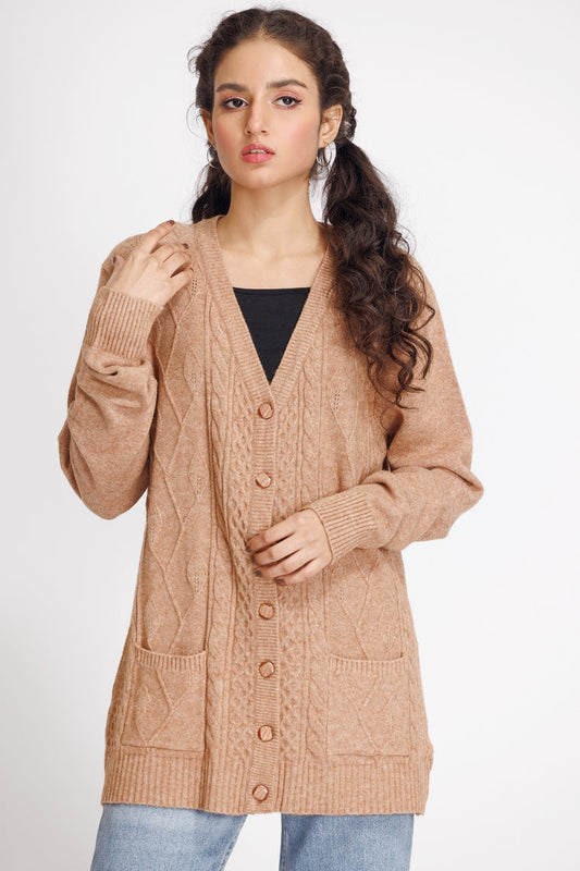 Ellena - V-Neck Cardigan Sweater