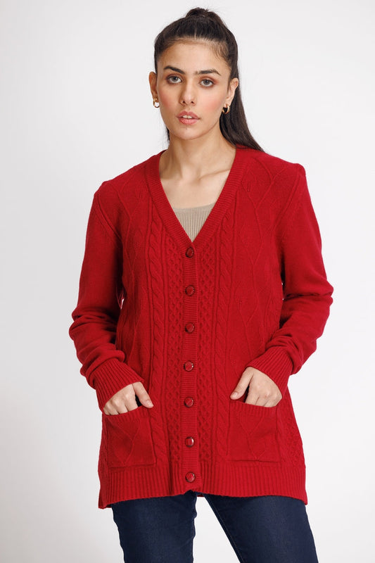 Ellena - V-Neck Cardigan Sweater